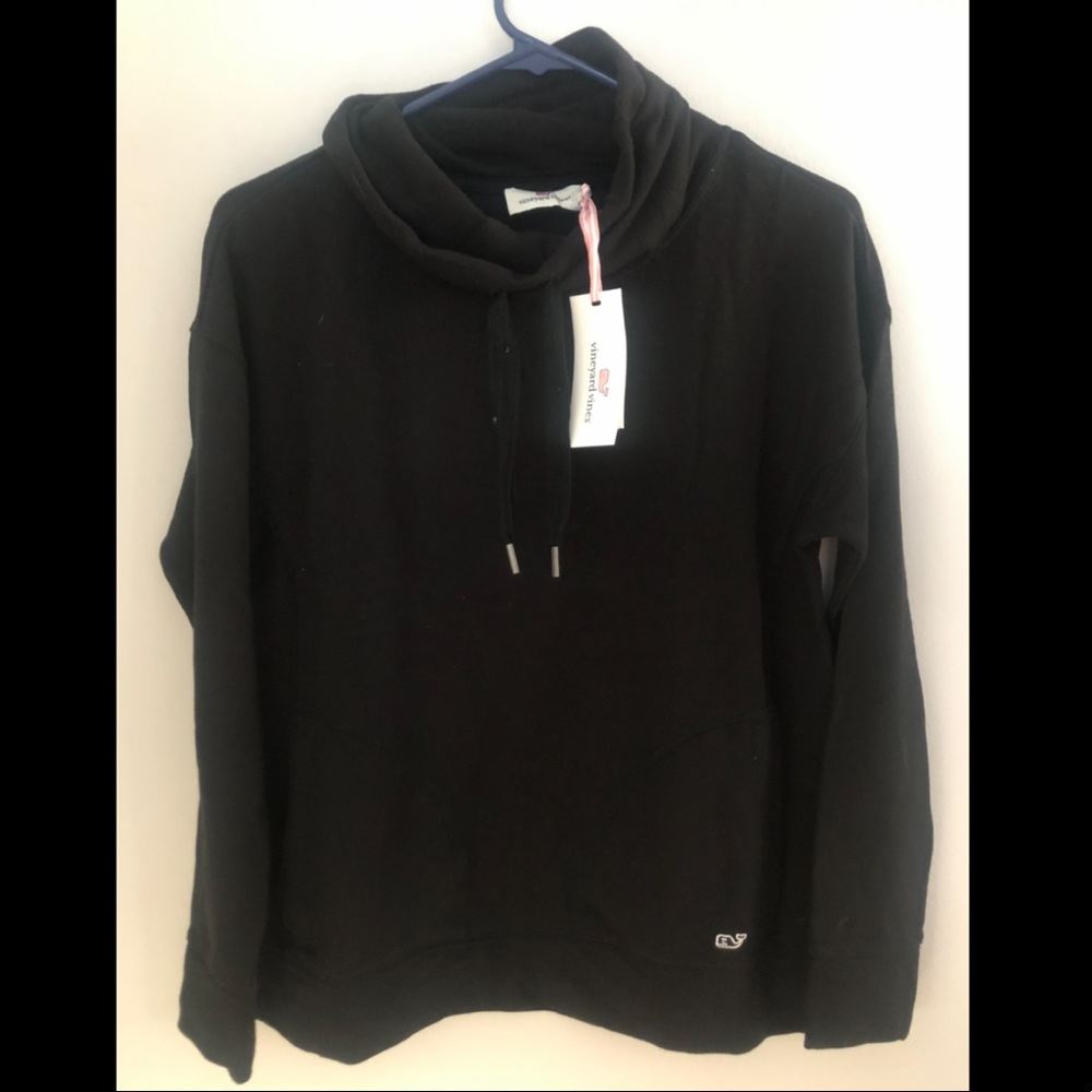 Cowl neck sweatshirt